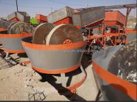 Rocha de moedura molhada 1200 da escala de Pan Mill Mining Equipment Small do equipamento de mineração