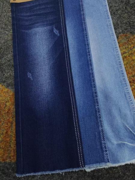 170cm Width Woven Stretch Blue Denim Fabric 8.2oz Durable and Stylish