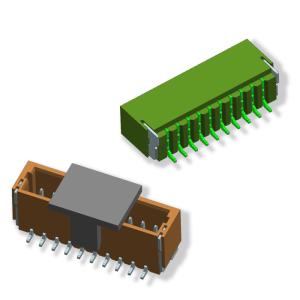 Conector Vertical Wire to Board 2 Pin - 30 Pin 1,0 mm Altura de passo 4,4 mm