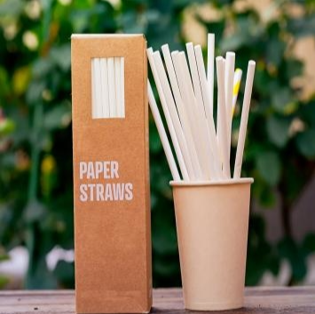 Biodegradable Waterproof Straw Paper Roll Food Grade For Drinking Straws