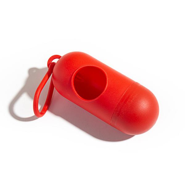 Porta bolsas para desechos de mascotas compostables, a prueba de fugas, con sello probado por SGS, logotipo OEM