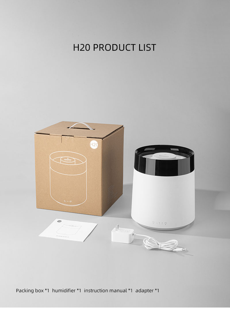 Customized 3L Water Tank 360 Nozzle Cool Mist Top Fill Quiet Rapid Ultrasonic Humidifier for Bedroom Baby Nursery and Plant