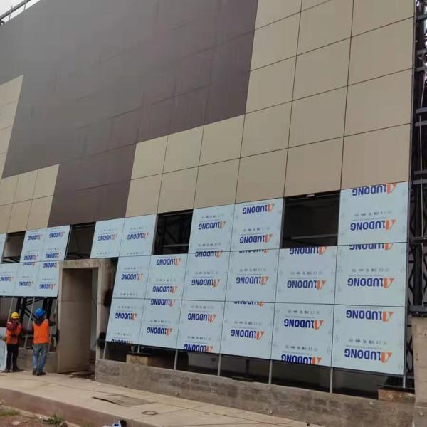 PVDF imprimível UV revestiu o painel composto de alumínio anti 4mm bacterianos