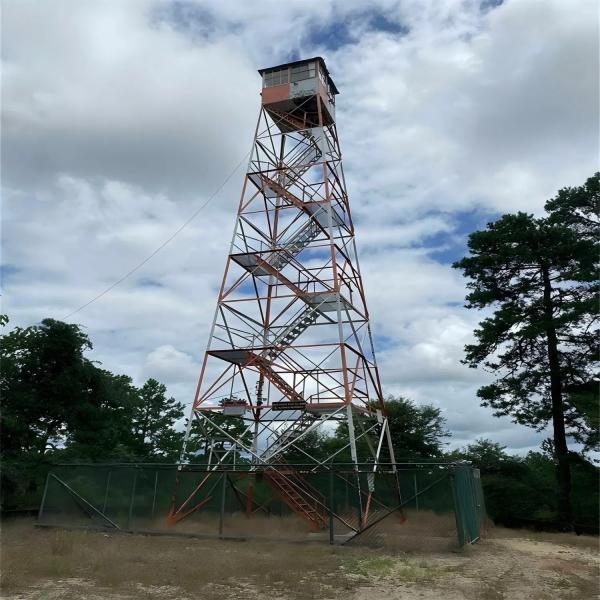 Customized Size Prison Security Tower Watchtower Tower Steel By Fire Protecting /agricultural Irrigation/telecommunication Tower