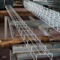 Weld Q235 Steel Wire Mesh Basket Cable Tray 3000mm Length Mesh Wire Cable Tray