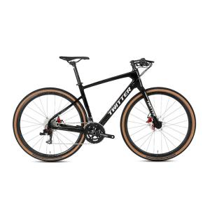 TWITTER Carbon Fiber Hybrid Bike Wheel Size 700x40C For Racing