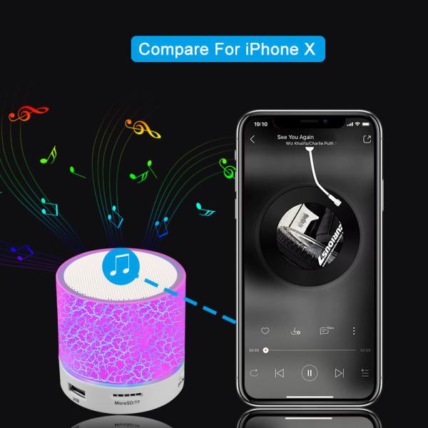 Portable Wireless BT Speaker Wireless Waterproof Outdoor USB Speakers Blue Tooth Speaker