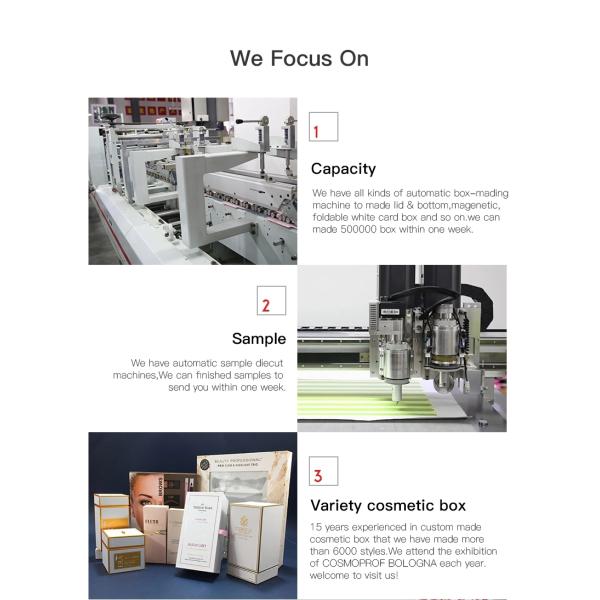 Водоустойчивой бумажной верхняя часть молнии подарочных коробок выбитая косметикой упаковывая для губной помады