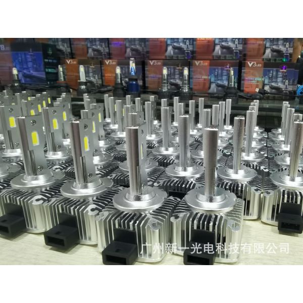 Long Life D Series LED Headlights Aluminum Alloy IP68 D1S Headlight Bulb 6000LM