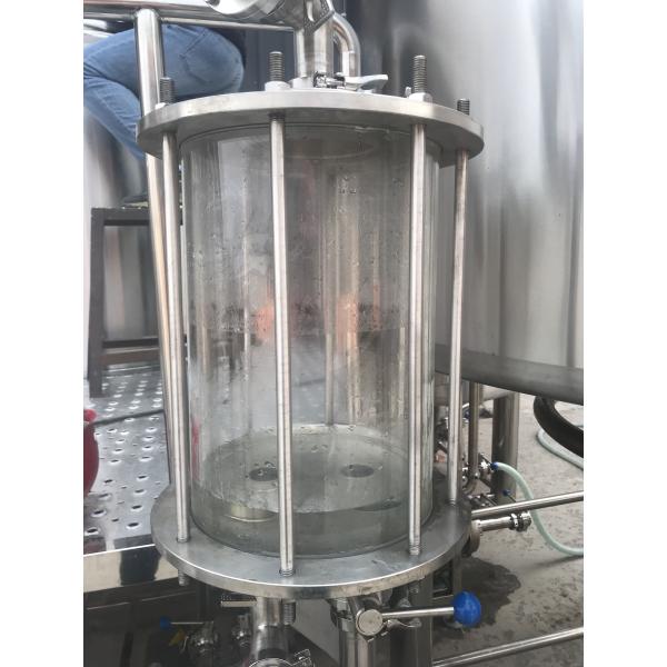 Semi Automatic Control Stainless Steel Beer Brewing Equipment Steam Heating