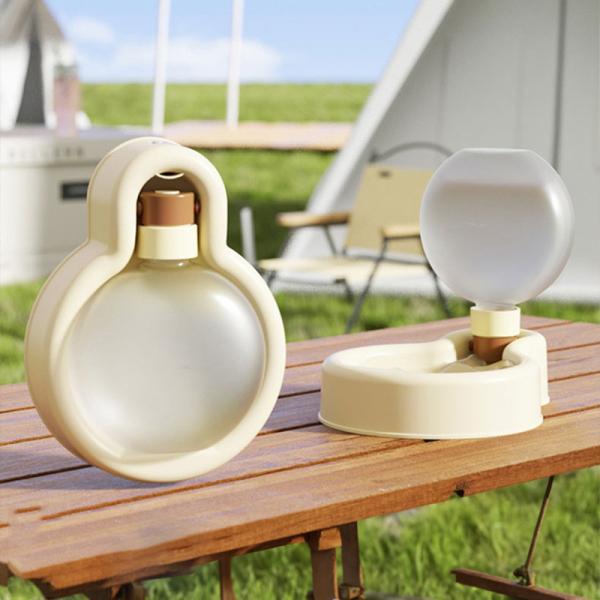 350ml 500ml Portable Dog Water Feeder Foldable Pet Drink Bottle Sealed Design