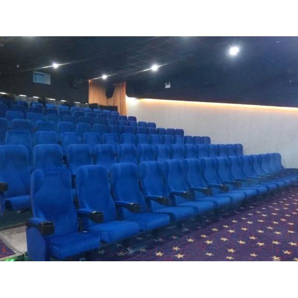 Места кинотеатра переднего ряда, пластиковый установленный пол мебели посадочных мест театра -