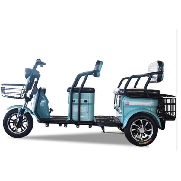 Колеса ряда 3 пассажирских кораблей 40km Jinpeng XD 60V трицикл электрического электрический