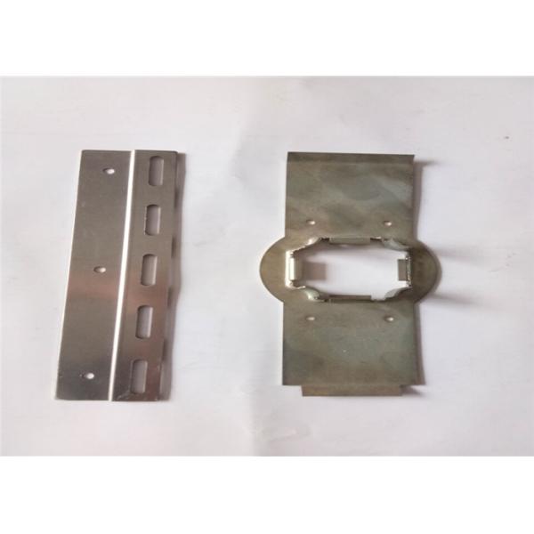 Carbon Steel Custom Laser Cut Parts Rectangle Drilling Cutting Parts 1.1~4.7mm