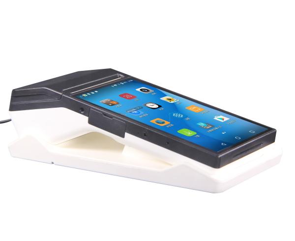 Ecrã sensível ao toque de 7 polegadas HD e sistema NFC POS para pagamentos inteligentes