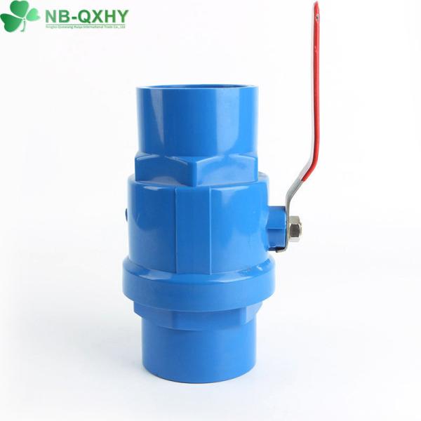 2PCS válvulas de esfera de controlo azul para campo de irrigação válvula de água de plástico industrial