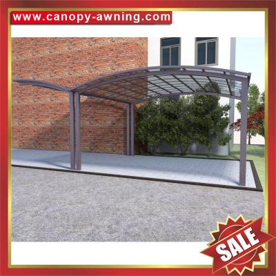 oudoor terrace gazebo balcony corridor window door aluminium aluminum polycarbonate pc awning canopy shelter for sale