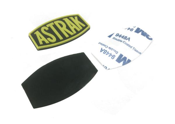 Brand Badges Soft PVC Patches Customized Shape For Clothing Hat Backpack