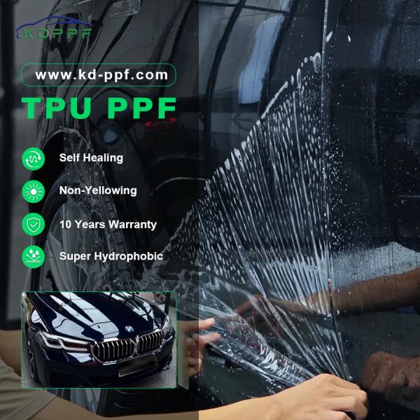 1.52*15M Gloss PPF Paint Protection Film Self Healing Body Sand Control Film Anti Scratch For Full Body