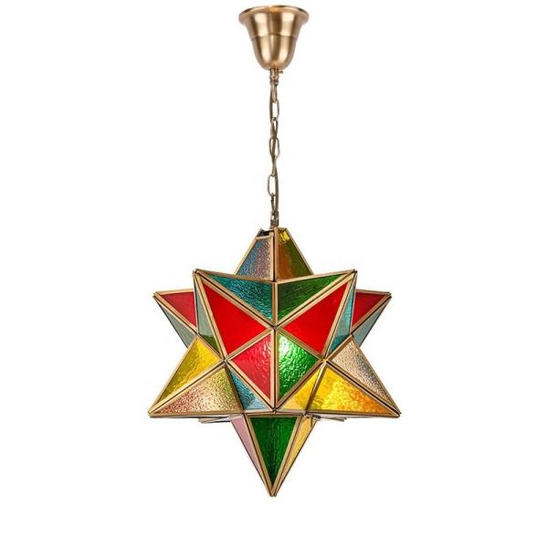 Hotel Classic Design Copper Led Pendant Lights With Copper Body Material