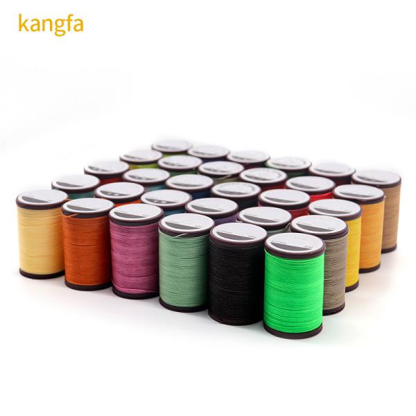 80 Cores 0,8 mm Fio de cera de costura de couro Material de cone de plástico para artesanato artesanal