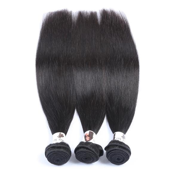 Wholesale No Chemical Processed Natural Color Remy Braizilian Virgin Hair Extension