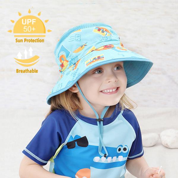Toddler Sun Hat Cap Kids Summer Beach swimming Hats With Upf Wholesale
