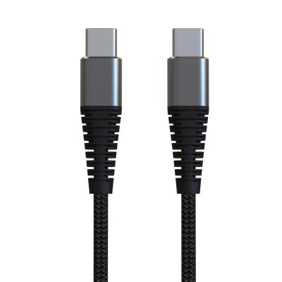 Tipo relâmpago CableBest de USB de C que vende 100W 5A USB C para datilografar a cabo de C o cabo de carregamento rápido do paládio de USB para o telefone celular Macbook