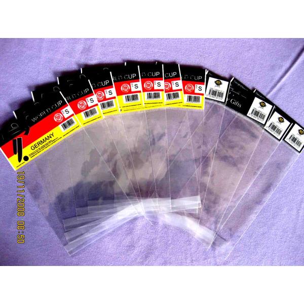 Custom Small Self Adhesive BOPP Plastic Bags for Christmas Gift