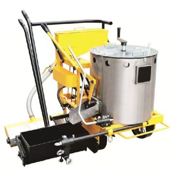 Hand Push Thermoplastic Road Marking Machine Screed Type Road Line Marking Equipment
