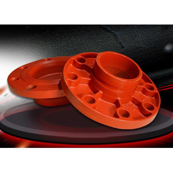Astm A536 Grade 65-45-12 Ductile Cast Iron Pipe Fittings Grooved Flange