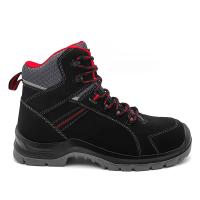 S3 Bottes de sécurité en cuir authentique pour hommes Bottes de sécurité respirantes pour le travail