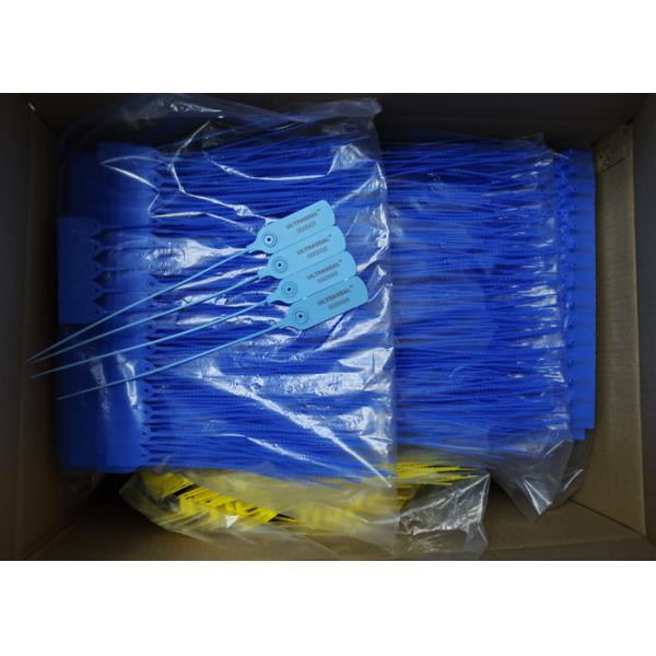 250mm Length Plastic Security Seals with  Pull Tight Sealing for Security