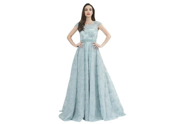 Formal Wedding Party A - Line Prom Party Dress Multicolor Custom Size 62 Inch Long