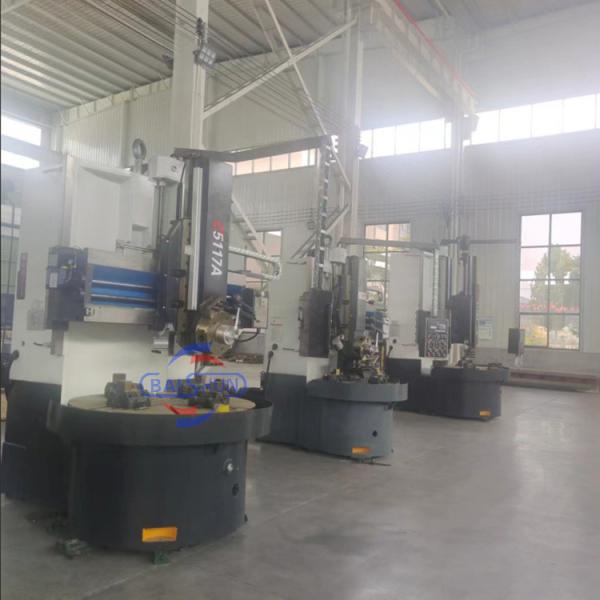 Torno Cnc vertical de coluna única com corte de ferro fundido de alta precisão