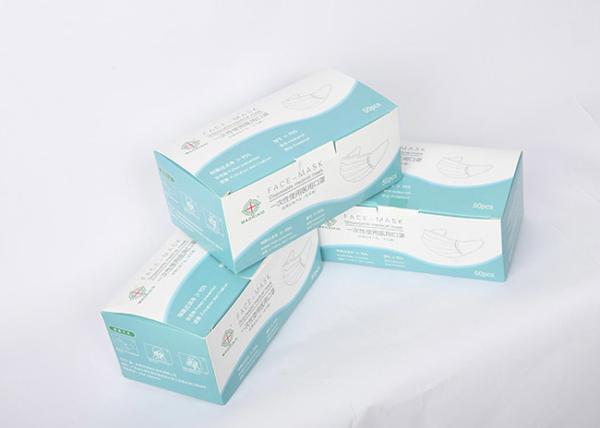 Outdoor Surgical Disposable Earloop Face Mask Anti Pollution Dust Mask 3 Ply