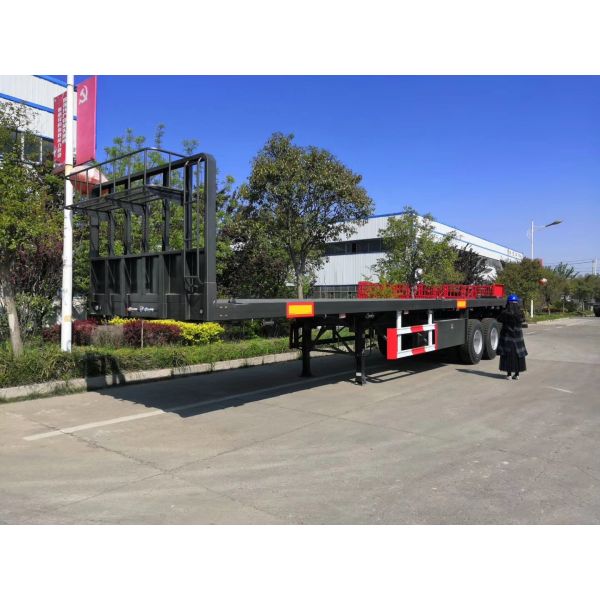 3-Axles Flatbed Semi-Trailer: Durability & Efficiency Combined