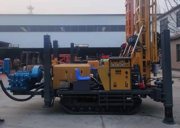 200 Meter Depth Diesel Powerrock Drilling Machine  Portable For Water Well