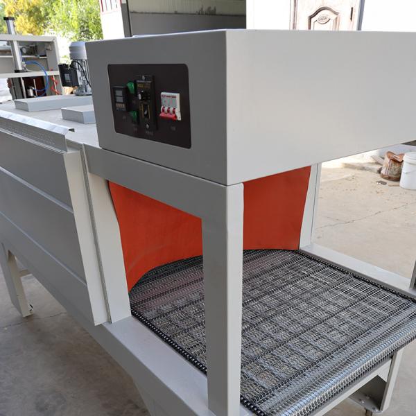 0.03 - 0.25mm Film Semi Automatic Shrink Wrap Machine Heat Tunnel Shrink Wrap Machine