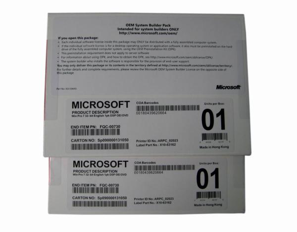 OEM Windows7 profissional