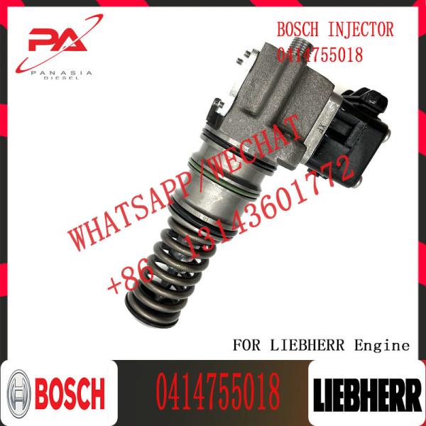 Bomba de unidad de combustible 100% genuina nueva 0414755018 0414755118 10116257 para Liebherr