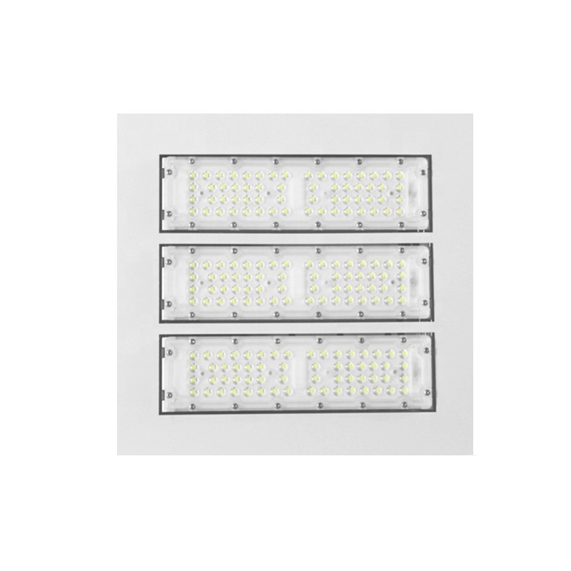 High Efficiency 140lm/W LED Canopy Light 50W–200W IP65 Gas Station Lighting Fixture with Dimming Function