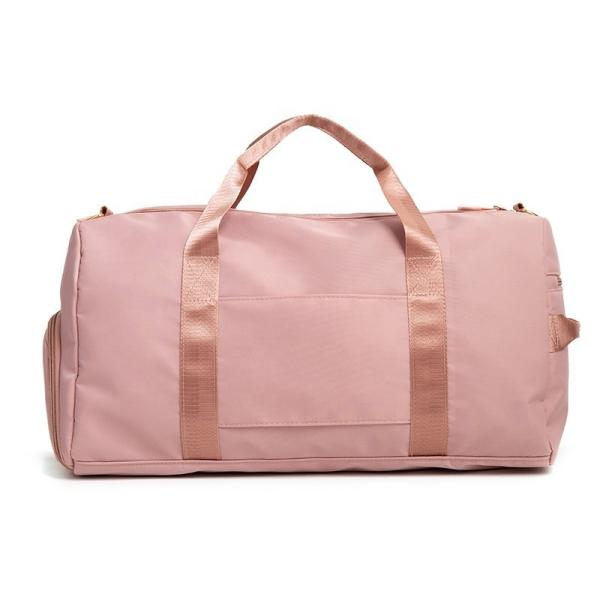 Multiple Color Nylon Travel Bag With Handle Dry And Wet Separation