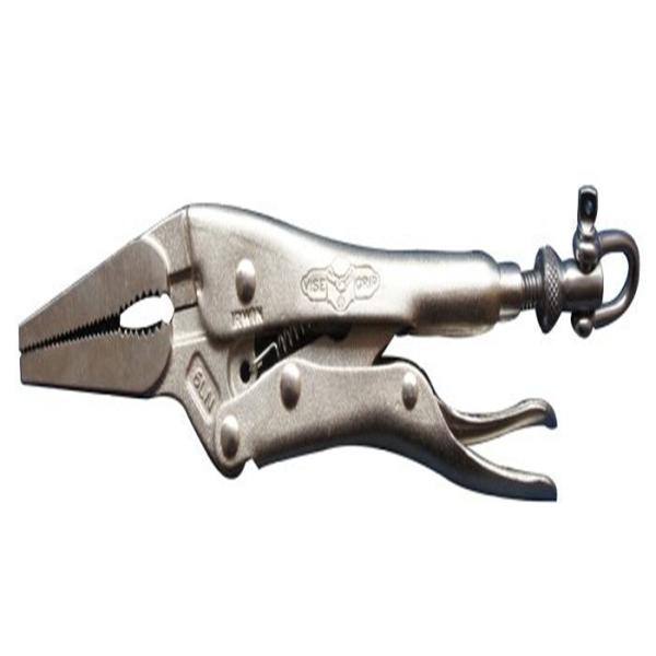 Toy Safety Testing Equipment Stainless Steel Tension Test Clamp with Sharp Mouth