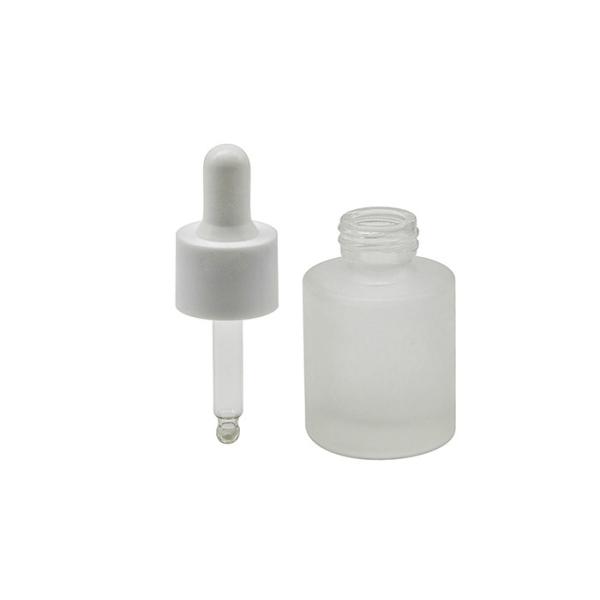15ml Clear Blue PET Essential Oil Bottle With Dropper