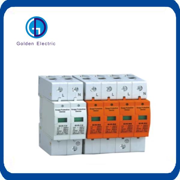 20kv 2p/3p 40ka Imax AC Surge Protective Device for Solar System Lightning Protection