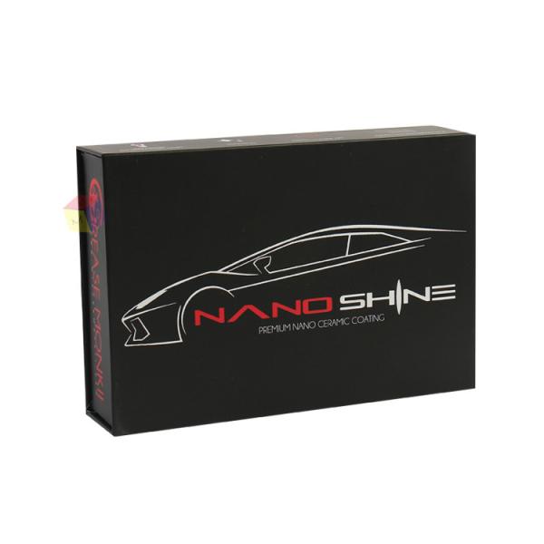 Handmade Matte Black Magnetic Closure Custom Reed Diffuser Box for Perfume Packaging