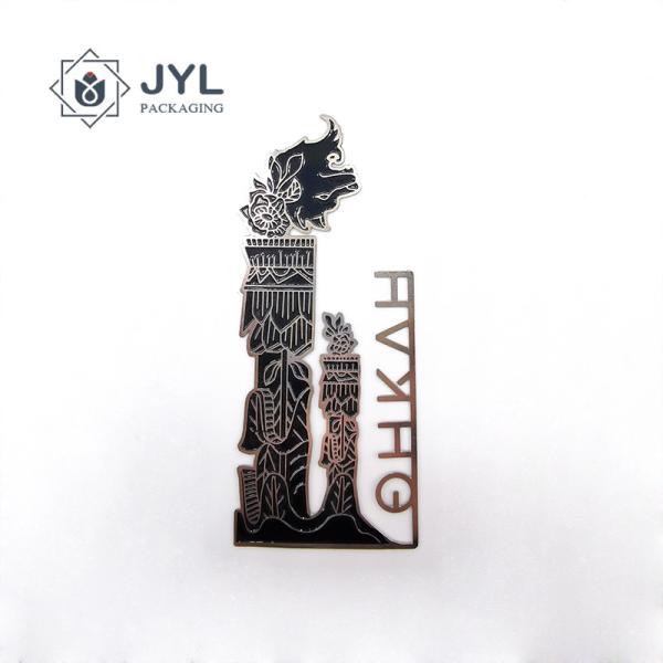 Hollow Out Metal Stainless Steel Sticker Golden Silver Adhesive 3mm-4mm