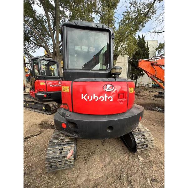 Excavadora pequeña Kubota de 5.5 toneladas de segunda mano con capacidad de 0.24m3