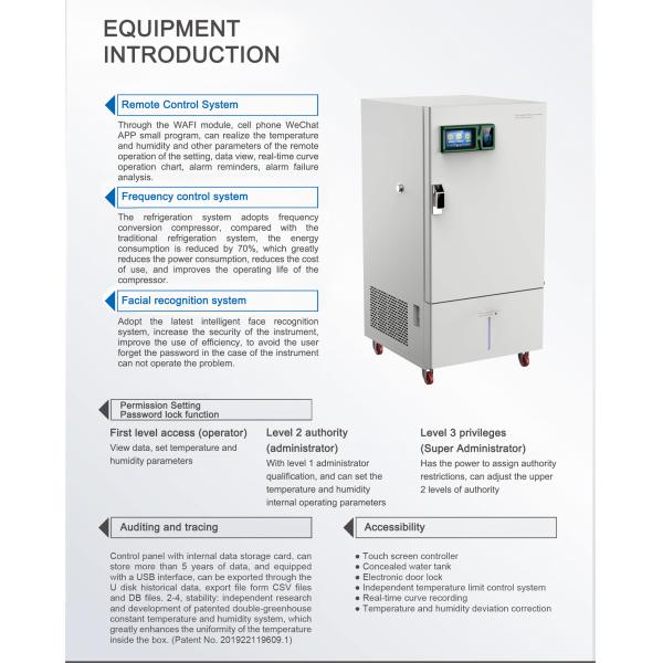 TOPTION Stability Chamber General Laboratory Equipment For Cosmetic